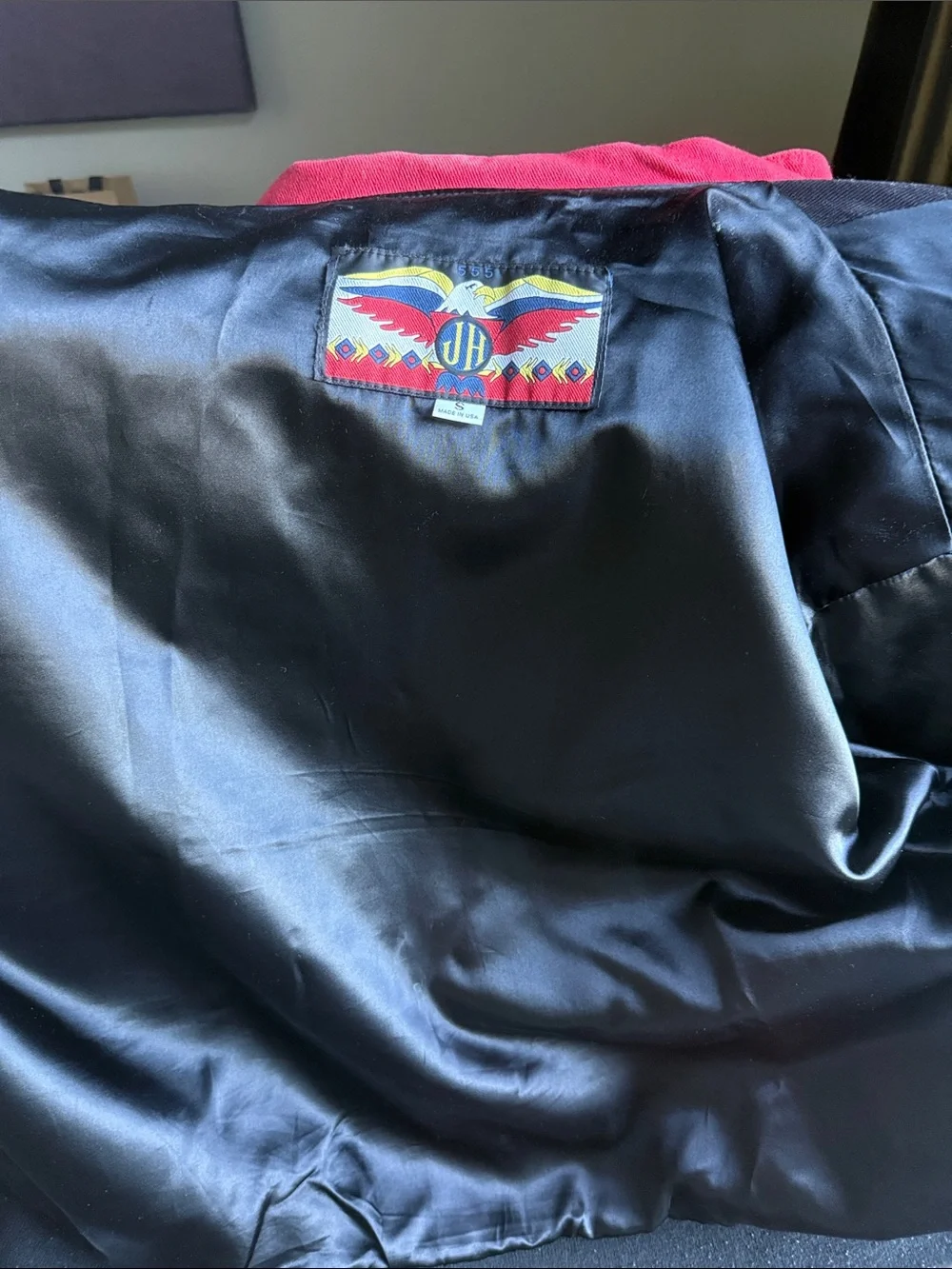 JH Collectibles Black, White & Red Goodwrench Racing Bomber Jacket